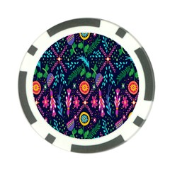 Pattern Nature Design Poker Chip Card Guard