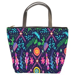 Pattern Nature Design Bucket Bag