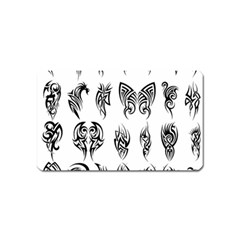 Tattoo Pattern Coin Purse Magnet (name Card) by artworkshop