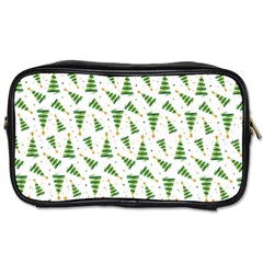 Christmas Tree Pattern Christmas Trees Toiletries Bag (two Sides)