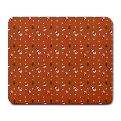 Christmas Snowman Christmas Background Gifts Winter Large Mousepad