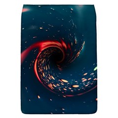 Fluid Swirl Spiral Twist Liquid Abstract Pattern Removable Flap Cover (s)