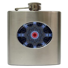 Art Robots Artificial Intelligence Technology Hip Flask (6 Oz)