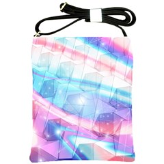 Polygons Bokeh Geometric Art Geometric Background Shoulder Sling Bag