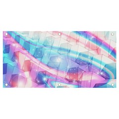 Polygons Bokeh Geometric Art Geometric Background Banner And Sign 4  X 2 