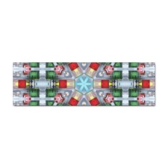 Geometric Symmetrical Symmetry Data Futuristic Sticker Bumper (10 Pack) by Ravend