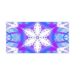 Snowflake Kaleidoscope Template Background Yoga Headband