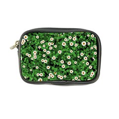 Daisies Clovers Lawn Digital Drawing Background Coin Purse