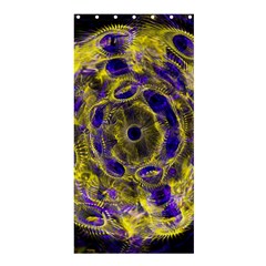 Fractal Glowing Kaleidoscope Shower Curtain 36  X 72  (stall) 