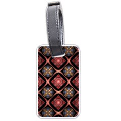 Background Pattern Geometric Wallpaper Seamless Luggage Tag (one Side)