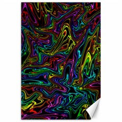 Melting Colours Canvas 20  X 30  by DimensionalClothing