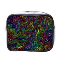 Melting Colours Mini Toiletries Bag (one Side) by DimensionalClothing