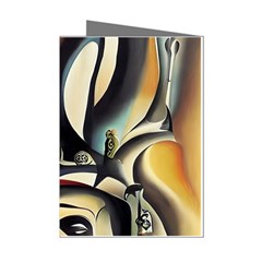 Model Of Picasso Mini Greeting Cards (pkg Of 8) by Sparkle