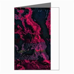 Granite Glitch Greeting Cards (pkg Of 8) by MRNStudios