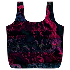 Granite Glitch Full Print Recycle Bag (xl) by MRNStudios