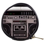 Cassette Recorder 80s Music Stereo Mini Makeup Bag Front