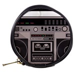 Cassette Recorder 80s Music Stereo Mini Makeup Bag Back