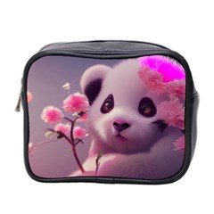 Panda Endangered Protected Bamboo National Treasure Mini Toiletries Bag (two Sides) by Pakemis