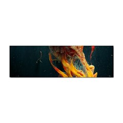 Flame Deep Sea Underwater Creature Wild Sticker (bumper) by Pakemis