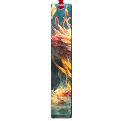 Flame Deep Sea Underwater Creature Wild Large Book Marks by Pakemis