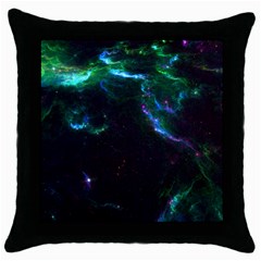 Space Cosmos Galaxy Stars Black Hole Universe Art Throw Pillow Case (black) by Pakemis