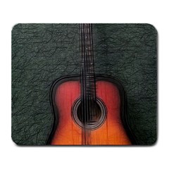 Guitar Ropes Music Instrument Sound Melody Large Mousepad by Pakemis