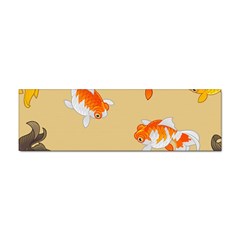 Gold Fish Seamless Pattern Background Sticker Bumper (10 Pack)