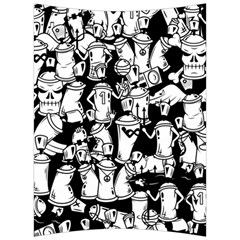 Graffiti Spray Can Characters Seamless Pattern Back Support Cushion