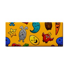 Graffiti Characters Seamless Ornament Hand Towel by Pakemis