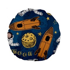 Missile Pattern Standard 15  Premium Round Cushions