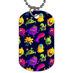 Space Patterns Dog Tag (two Sides) by Pakemis
