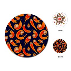 Space Patterns Pattern Playing Cards Single Design (round) by Pakemis