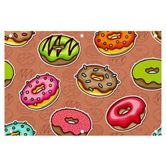 Doughnut Doodle Colorful Seamless Pattern Banner And Sign 6  X 4  by Pakemis