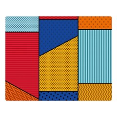 Dotted Colors Background Pop Art Style Vector Flano Blanket (large)