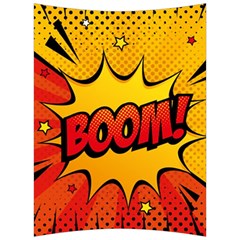 Explosion Boom Pop Art Style Back Support Cushion