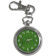 Seamless Pattern Crocodile Leather Key Chain Watches by Pakemis