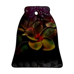 Beautiful Floral Bell Ornament (Two Sides)