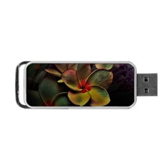 Beautiful Floral Portable USB Flash (One Side)