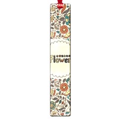 Seamless Pattern With Flower Birds Large Book Marks