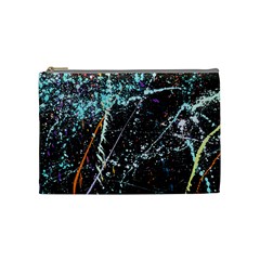 Abstract Colorful Texture Cosmetic Bag (medium) by Pakemis