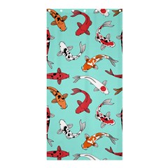 Pattern-with-koi-fishes Shower Curtain 36  X 72  (stall)  by Pakemis