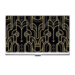 Art-deco-geometric-abstract-pattern-vector Business Card Holder by Pakemis