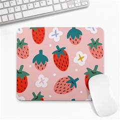 Strawberry-seamless-pattern Large Mousepad