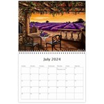 Calendar 2024 Wall Calendar 11 x 8.5 (12-Months) Jul 2024