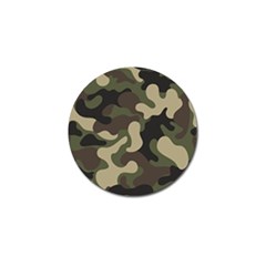 Camouflage Pattern Background Golf Ball Marker (4 Pack) by artworkshop