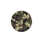 Camouflage Pattern Background Golf Ball Marker (4 pack) Front