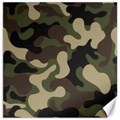 Camouflage Pattern Background Canvas 20  X 20  by artworkshop
