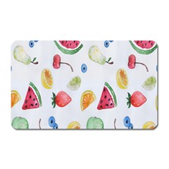 Fruit Summer Vitamin Watercolor Magnet (rectangular) by artworkshop