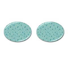 Missile Pattern Cufflinks (oval) by artworkshop