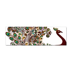 Peacock Graceful Bird Animal Sticker (bumper) by artworkshop